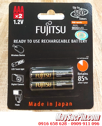 Fujitsu HR-4UTHCEX(2B), Pin sạc 1.2v AAA900mAh Fujitsu HR-4UTHCEX(2B) /Xuất xứ NHẬT (Vỉ 2viên)